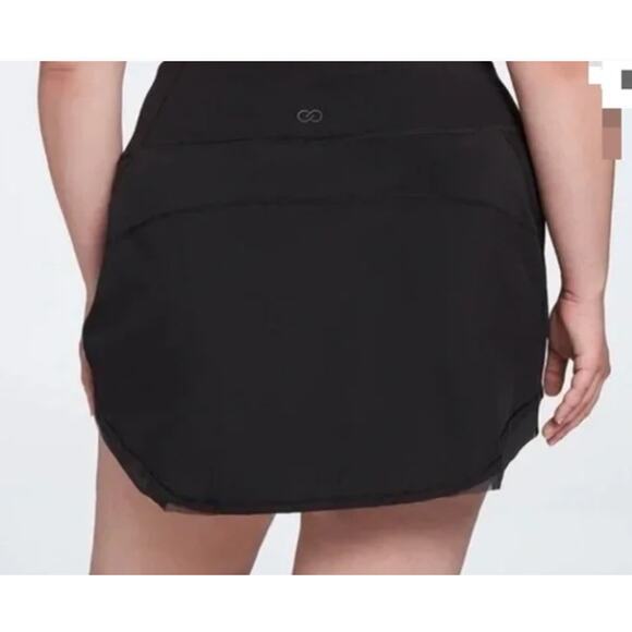 NWT Calia Journey Collection Mid Rise Skort Black Large - Picture 1 of 10